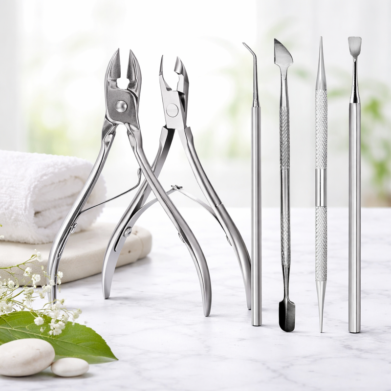 Kit Manicure Profissional Inox