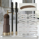 Kit Carimbo de Sobrancelha em Uma Etapa com Estênceis Modeladores