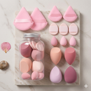 Kit 14 Esponjas de Maquiagem