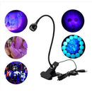 Luminária De Mesa Com Garra Presilha UV Ultravioleta Para Manicure