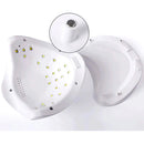 Cabine Sun 5 Led Uv De Unhas Digital 48w Bivolt Estufa De Unha Gel Acrigel Porcela Sun5 24 Leds